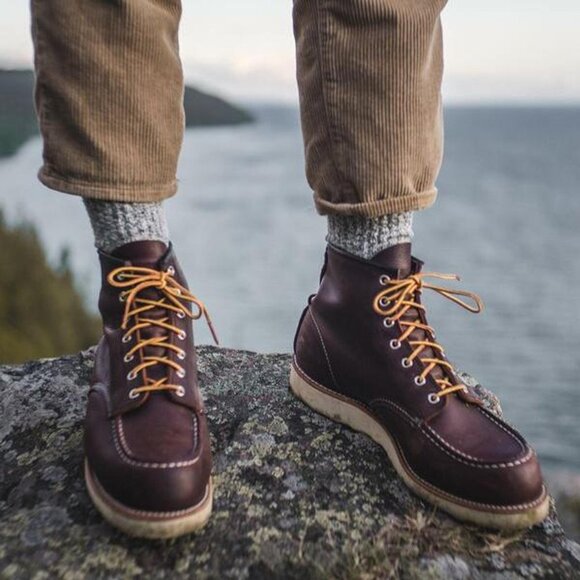 NIB Red Wings 6" Classic Mocs in Briar Oil - Picture 2 of 5